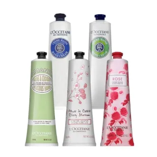 【L’Occitane 歐舒丹】護手霜 150ml(平行輸入/多款任選/乳油木萊姆.乳油木.玫瑰花園)