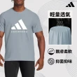 【adidas 愛迪達】經典短袖上衣+運動四季薄長褲(套裝 短T 吸濕排汗 透氣 彈性 抑菌抑味 休閒)