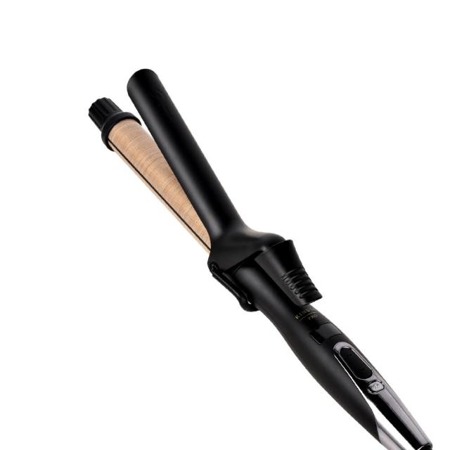 KINUJO PRO Silk Plate 26mm 捲髮器，採用電鍍絲滑塗層，專為加強捲度設計，有線單電壓一般插頭式，適合所有髮質使用，提供持久自然捲髮效果，享1年保固，專業級捲髮工具讓您輕鬆打造完美造型。