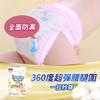 【滿意寶寶】極上呵護輕巧褲M(紙尿褲/尿布/日本白金)