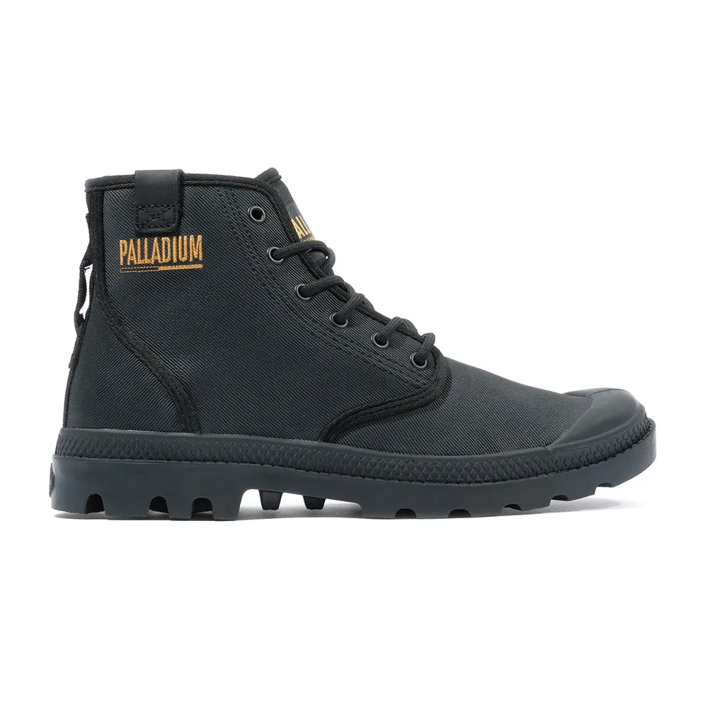 【Palladium】PAMPA HI COATED皮革高筒靴/休閒鞋-男鞋/女鞋-黑(74375-008-M)