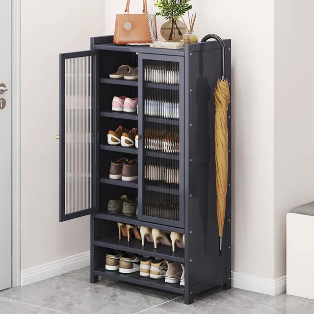 【匠俱】藤編落地鞋櫃(鞋櫃 藤編門口入戶鞋櫃 大容量多層超大玄關鞋櫃 門外走廊擺放)