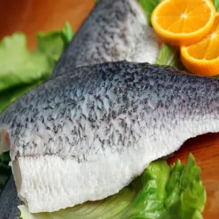 【海之醇】制霸去骨去刺鱸魚片-6片組(400-500g/片)