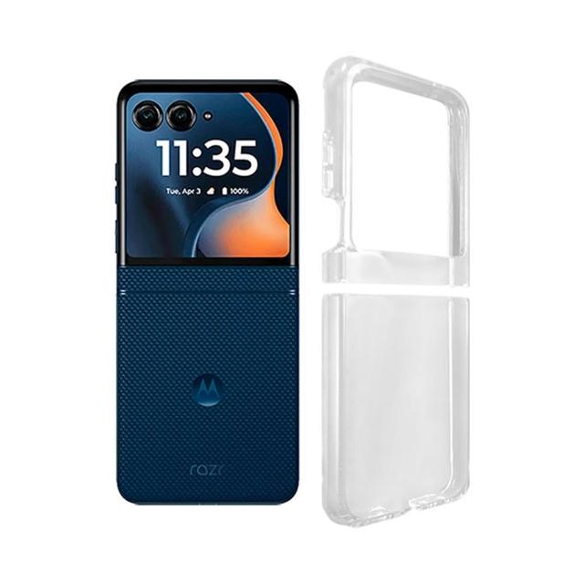 【阿柴好物】Motorola Razr 60 透明抗刮PC手機保護殼