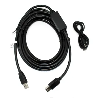 【Fujiei】高速主動式USB 3.0 A公B公連接線5米+IC(USB3.0印表機線 5M 黑色)