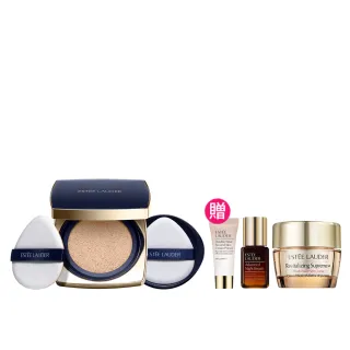 【Estee Lauder 雅詩蘭黛】粉持久完美鎖妝氣墊粉餅SPF45(一盒兩蕊/IU同款)