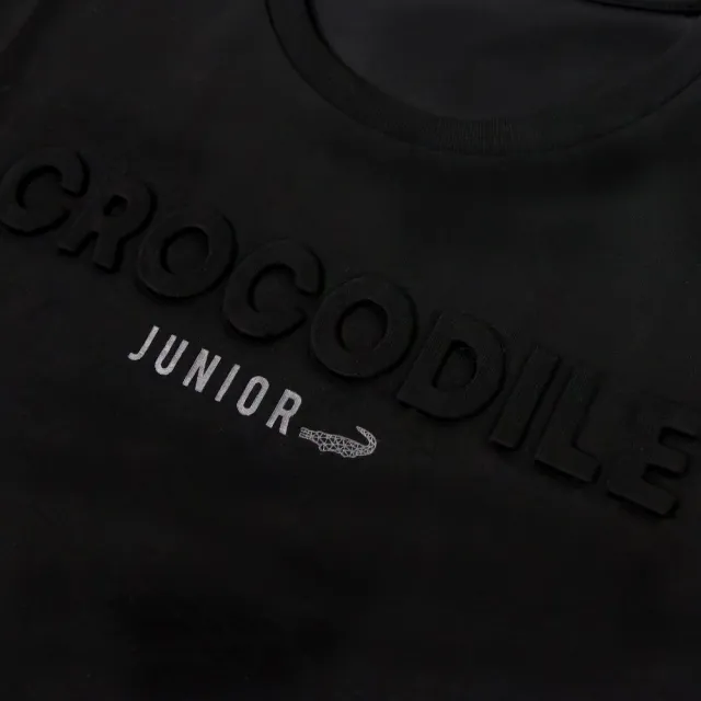 【Crocodile Junior 小鱷魚童裝】『小鱷魚童裝』鋼印LOGO上衣(產品編號 : C67401-09 小碼款)