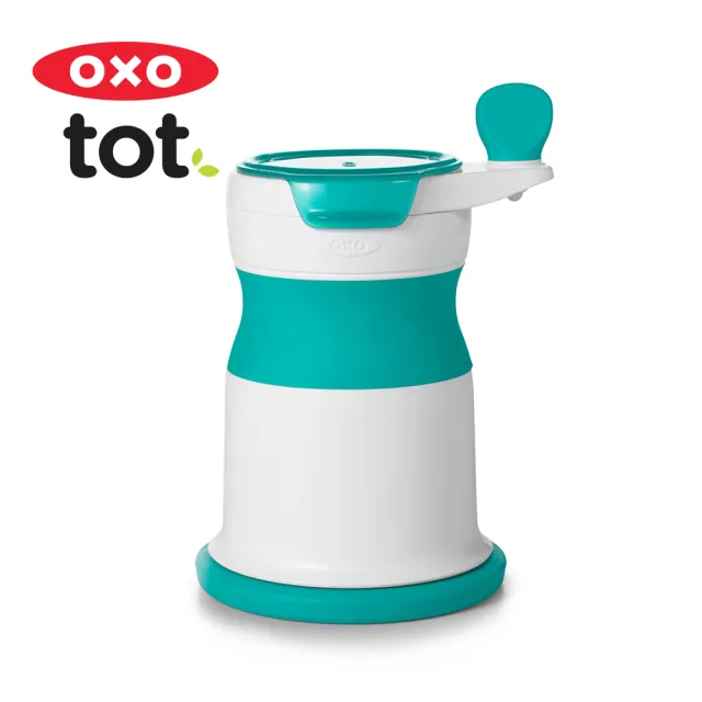 【美國OXO】tot 好滋味副食品研磨器(靚藍綠)
