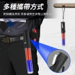 【智殿】26公分電池款 交通交管棒 警用指揮棒 閃爍警示燈 紅藍指揮棒 爆閃燈 攔檢棒(吸力磁鐵 165-TLA26RB)