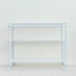 【dayneeds 日需百備】輕型 120x45x90公分三層推車旗艦組(置物架/微波爐架/層架/鐵架)