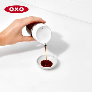 【美國OXO】不滴漏玻璃調味瓶-150ml(精準控量 壺嘴不滴漏)