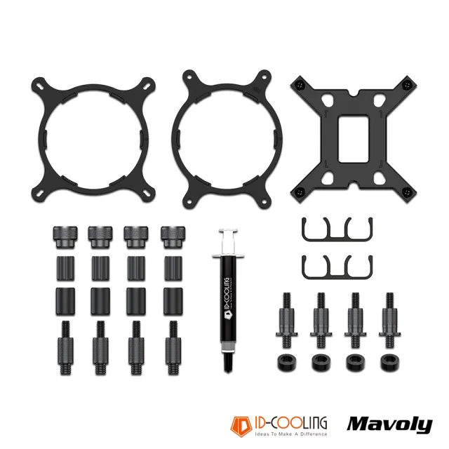 【ID-COOLING】FX240 PRO 一體式水冷 CPU散熱器(黑色)
