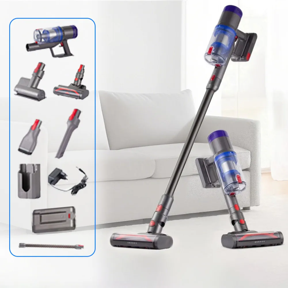 无线吸尘、拖一体手持除螨器 日本信社无线吸尘器大吸力家用轻量手持吸尘器吸拖二合