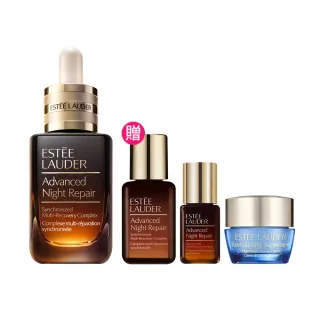 【Estee Lauder 雅詩蘭黛】特潤超導全方位修護露50ml(No.1小棕瓶 彈嫩發光/精華液/IU摯愛/母親節禮物)