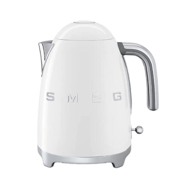 【SMEG】義大利復古美學電熱水壺-珍珠白(KLF03WHUS)