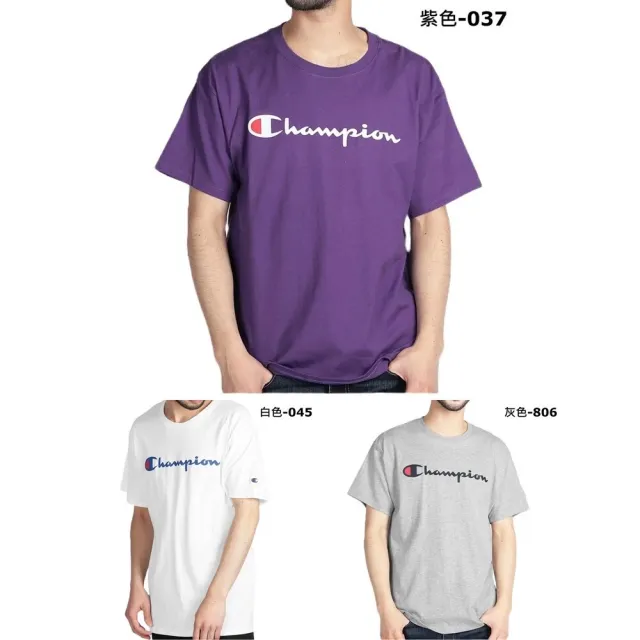 【Champion】冠軍 純棉 5.2盎司薄款 LOGO 短袖 T恤 上衣 短T CLASSIC GRAPHIC TEE SCRIPT(請留意尺碼數據)