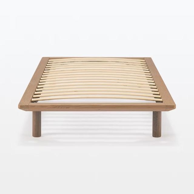 【MUJI 無印良品】胡桃木組合床台/S/單人(大型家具配送)