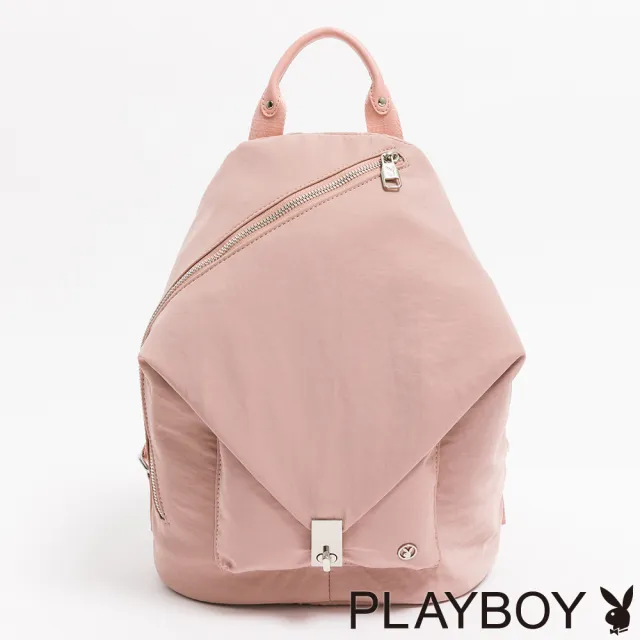 【PLAYBOY】後背包  Dextrous系列(粉色)
