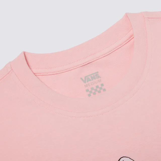 【VANS】官方旗艦 Artist Collection - Riroo 女款粉色短袖T恤