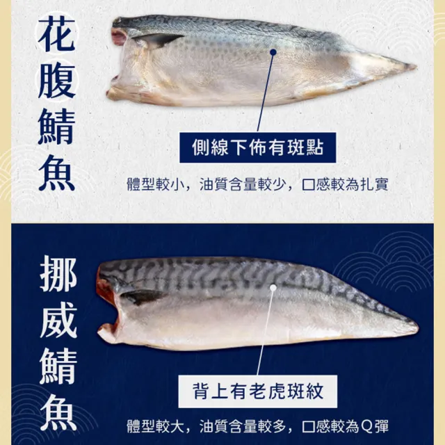 【享吃海鮮】南方澳鮮撈無鹽鯖魚 20片組 共10包(2片裝/110-120g/片)