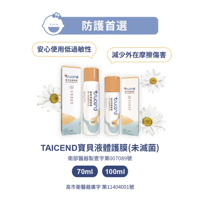 【TAICEND 泰陞】寶貝液體護膜(100ml)