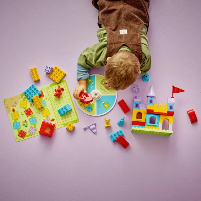 【LEGO 樂高】得寶系列 10450 哈西的城堡遊戲(家家酒 幼兒積木 兒童玩具 學習積木)