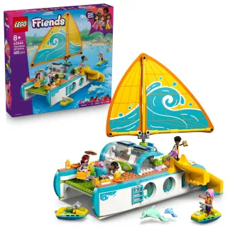 【LEGO 樂高】Friends 42664 旅行船大冒險(交通工具玩具 家家酒 居家擺設 兒童玩具)
