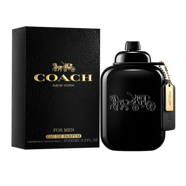 【COACH】Coach For Men 時尚曜黑男性淡香精 100ml(專櫃公司貨)