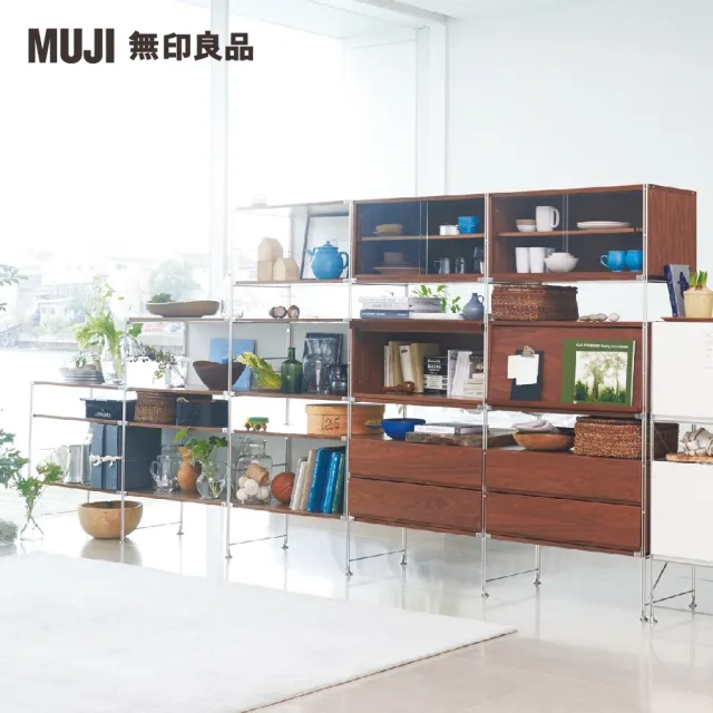 【MUJI 無印良品】SUS追加用側片/不鏽鋼/小(大型家具配送)