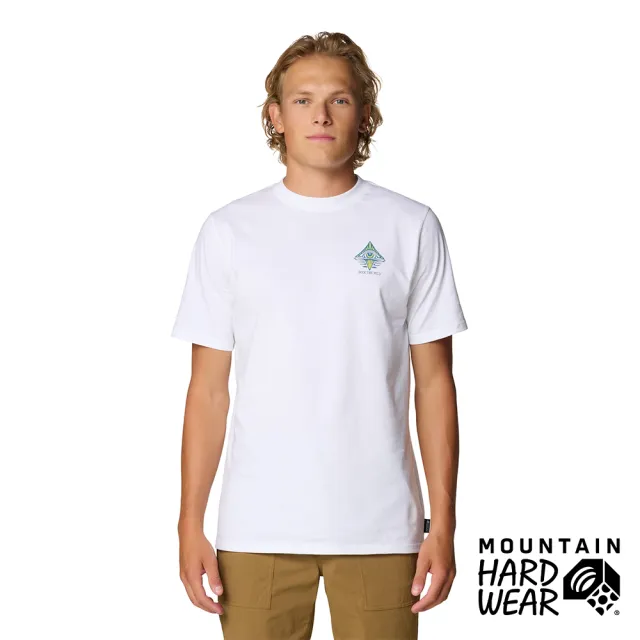 【Mountain Hardwear】Journey Short Sleeve 透氣針織棉短袖T恤 白色 男款 #2110731
