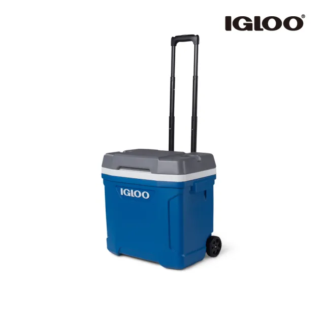 【IGLOO】LATITUDE 系列 30QT 拉桿冰桶 34658(保鮮 保冷 戶外旅行 拉桿冰桶 露營)