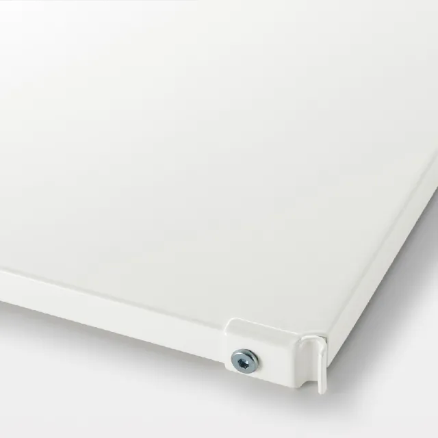 【MUJI 無印良品】SUS追加棚/鋼製/亮面淺灰/84/9S(大型家具配送)
