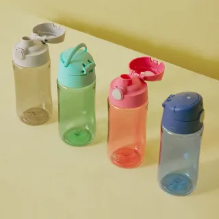 【THERMOS膳魔師】彈蓋直飲輕水瓶兒童水壺470ml(GP4040)