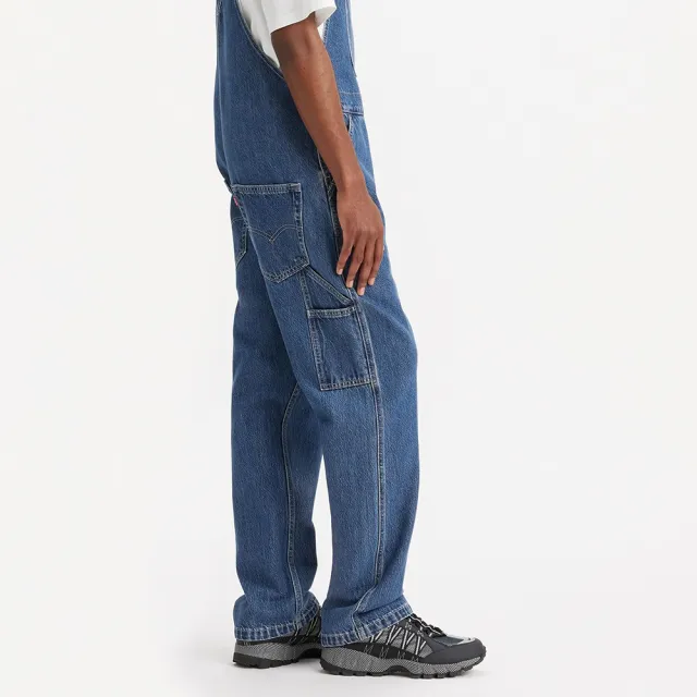 【LEVIS】Workwear工裝系列 男款 OVERALL工裝吊帶丹寧牛仔褲 熱賣單品 79107-0027