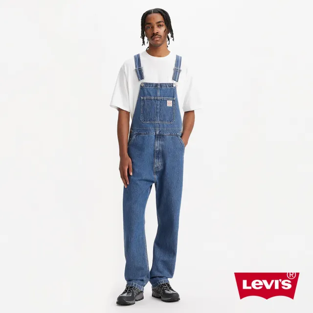 【LEVIS】Workwear工裝系列 男款 OVERALL工裝吊帶丹寧牛仔褲 熱賣單品 79107-0027