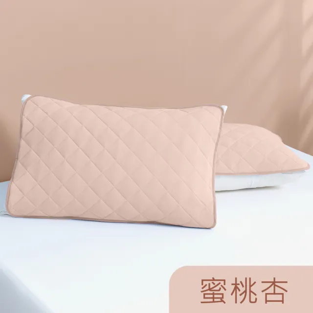 【Tonia Nicole 東妮寢飾】TopCool冰凍涼感枕頭保潔墊2入(十色任選)