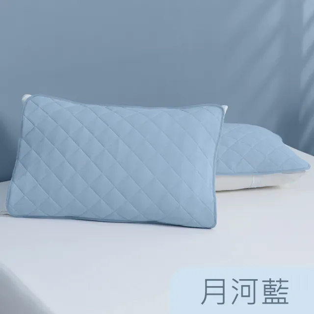 【Tonia Nicole 東妮寢飾】TopCool冰凍涼感枕頭保潔墊2入(十色任選)