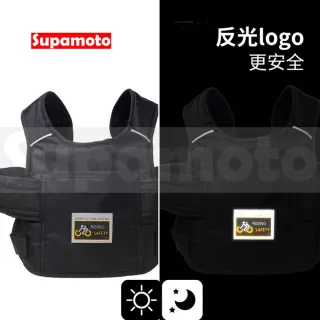【Supamoto】機車後座背帶―防誤開版(兒童安全帶/乘客/打瞌睡/騎士)