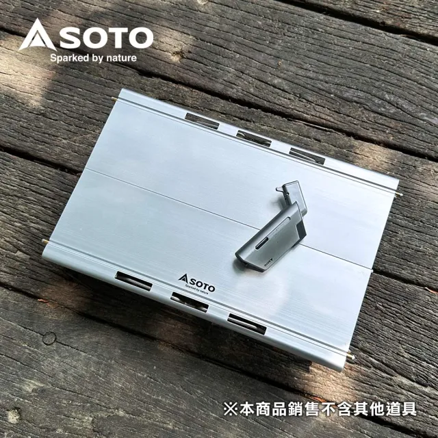 【SOTO】金屬系L型填充式迷你點火器 ST-489(掌中型打火機)