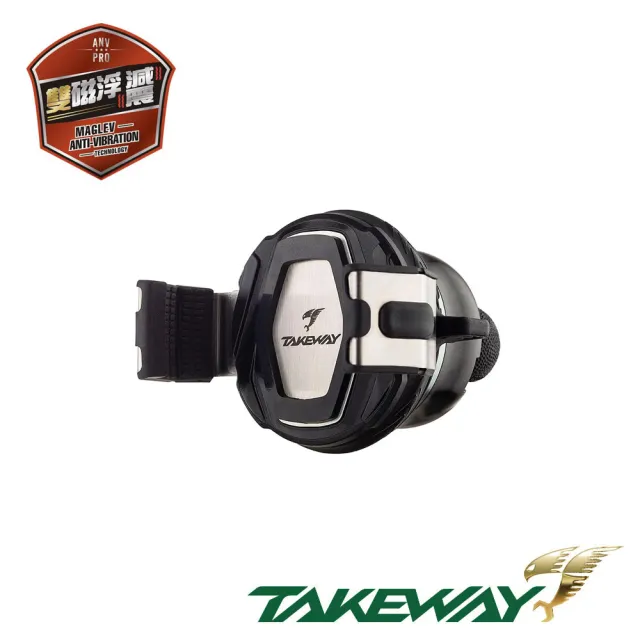 【TAKEWAY】黑隼2機車手機架-雙磁浮-單面板無底座(T-PH08-AnvPro/單面板升級用/重機/摩托車導航手機夾)