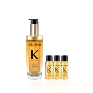 【KERASTASE 巴黎卡詩】金緻柔馭山茶花鎏光露75ml(升級版奢光小金油/極致保濕/長效抗躁/護髮油/髮油)
