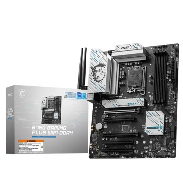 【MSI 微星】B760 GAMING PLUS WIFI DDR4 intel主機板