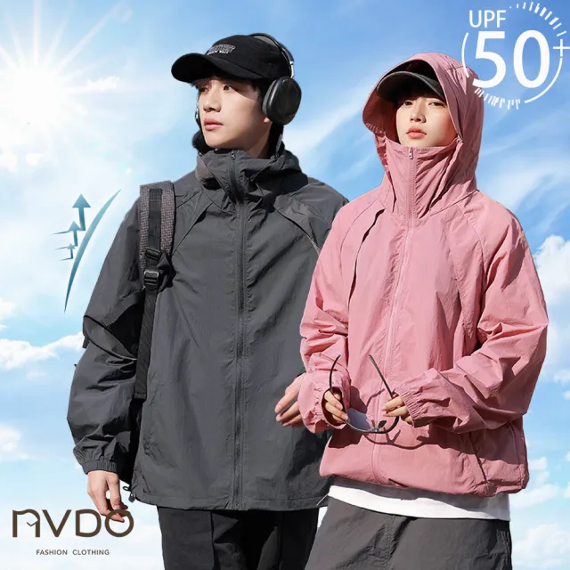 【NVDO】現貨 涼感透氣超薄皮膚防曬衣-4色可選(F302/防曬外套/男女同款)