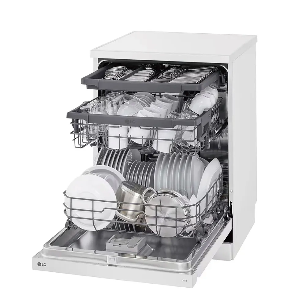 【LG 樂金】QuadWash WIFI 串聯 洗蒸氣 洗碗機 14人份 /台 DFB533FW(含基本安裝)