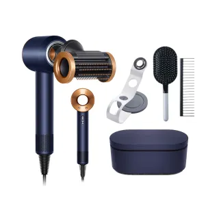 【dyson 戴森】HD15 Supersonic 吹風機 溫控 負離子(普魯士藍禮盒版)