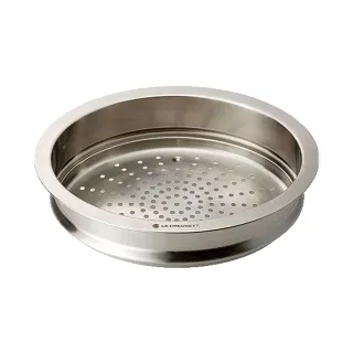 【Le Creuset】不鏽鋼橢圓蒸架 25 cm