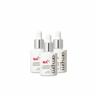 【ampm 牛爾】杏仁酸5％美白煥膚精華30mlx3入組(美白)