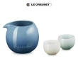 【Le Creuset】瓷器花蕾系列清酒壺組(一壺二杯)