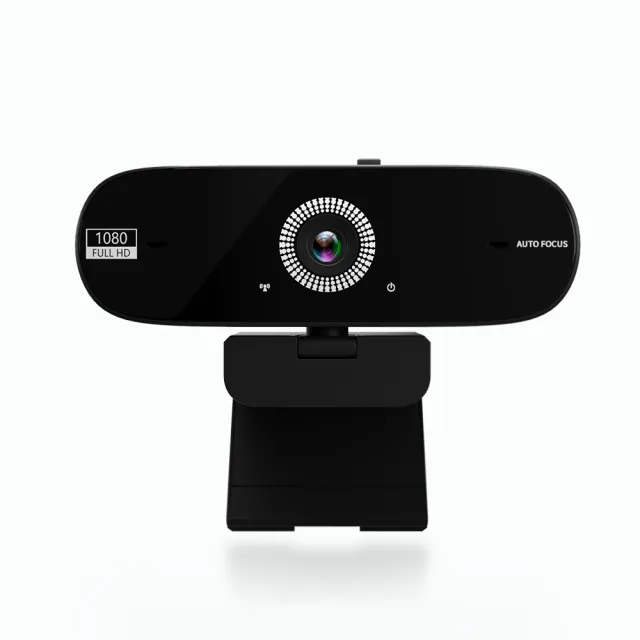 【JINPEI 錦沛】1080P FHD 全自動對焦 網路視訊攝影機  視訊鏡頭  Webcam 防窺蓋(JW-07B-A)