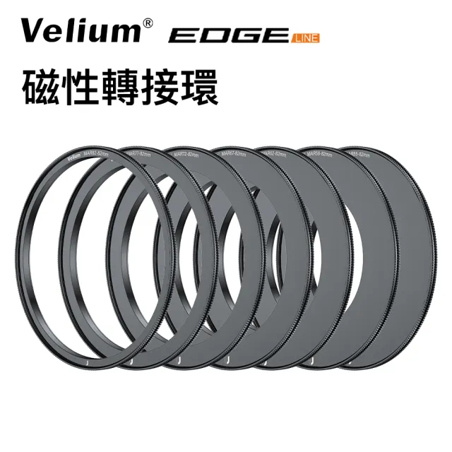 【Velium 銳龍】EDGE 快磁 轉接環(磁吸濾鏡環)
